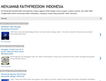Tablet Screenshot of faithfreedom.muslim-menjawab.com